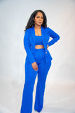 3 PIECE ROYAL BLUE SET